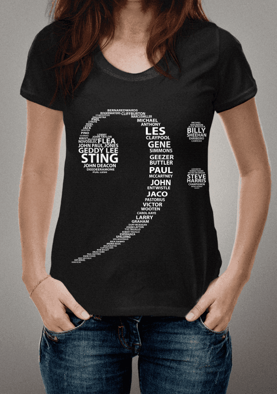 Nome do produto  Clave de Fá preta/branca