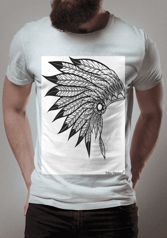 Nome do produto  Cocar - Tribo Western