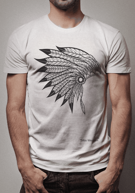 Nome do produto  Cocar - Tribo Western