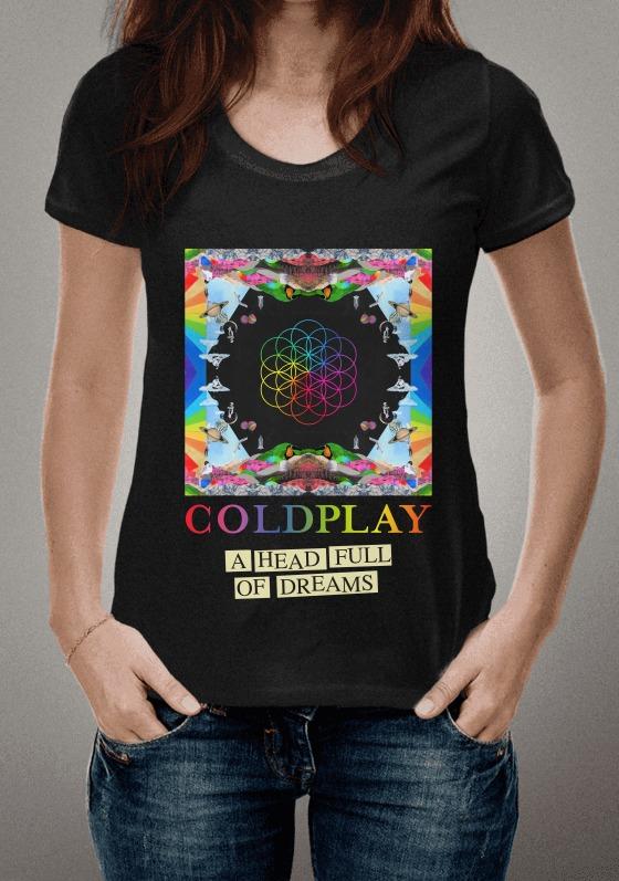 Nome do produto  Coldplay - Tour 2017