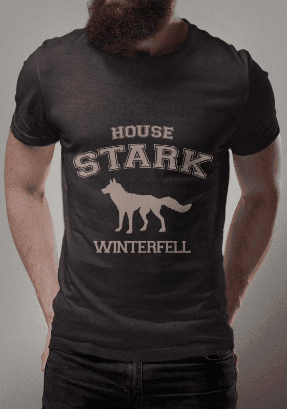 Nome do produto  Colegge Stark GAME OF THRONES