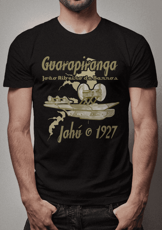 Nome do produto: Comemorativo João Ribeiro de Barros, Jahú 1927