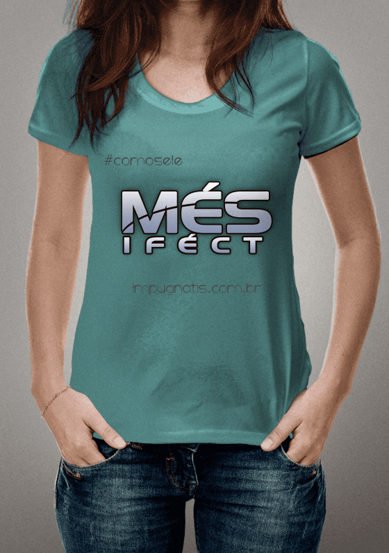 Nome do produto  #ComoSeLê - Mass Effect