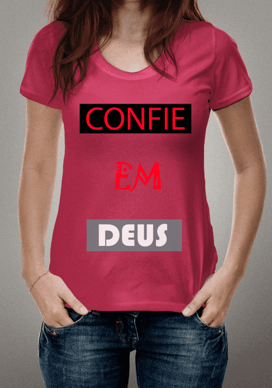 Nome do produto  Confie em Deus