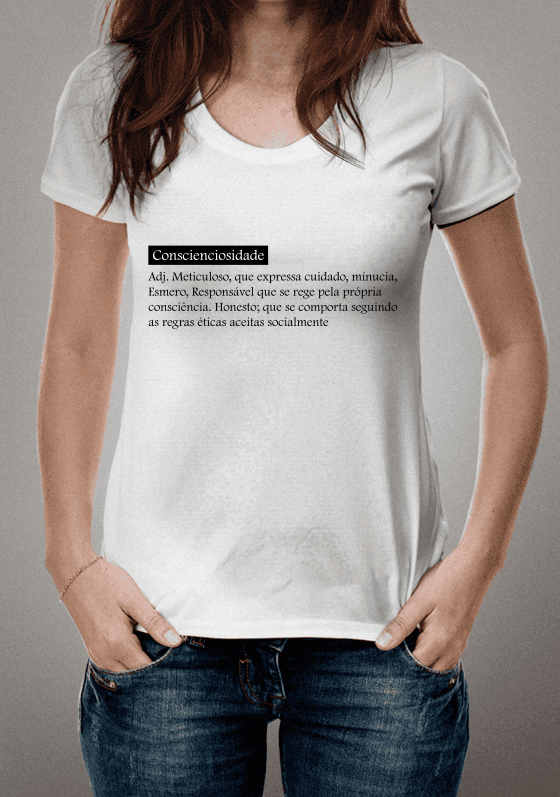 Nome do produto  Conscienciosidade