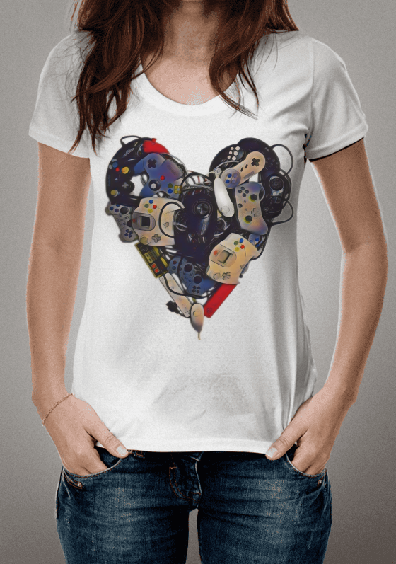 Nome do produto  Coração Gamer 