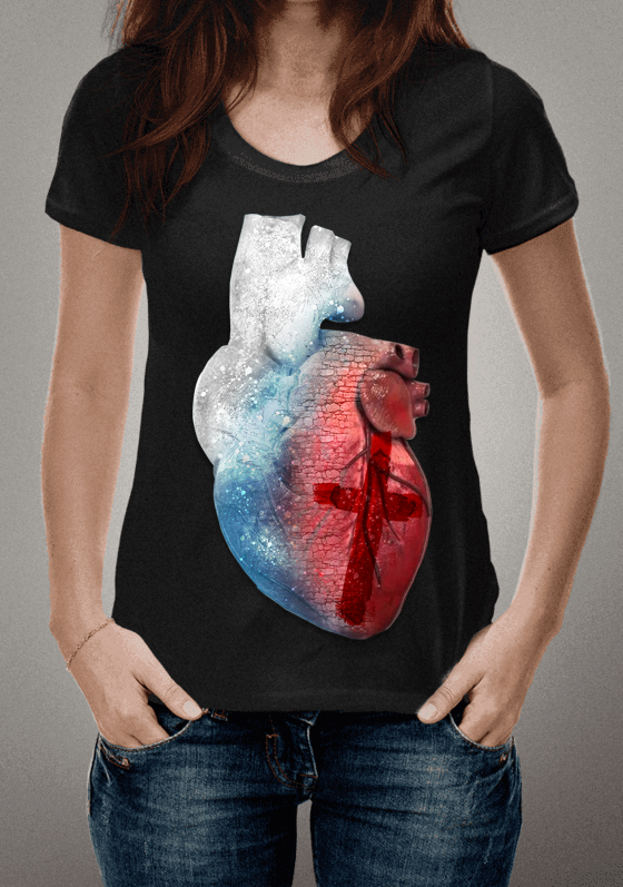 Nome do produto  CORAÇÃO MARCADO PELA CRUZ