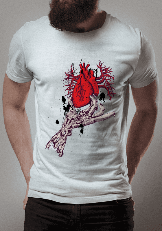 Nome do produto  Coração na mão