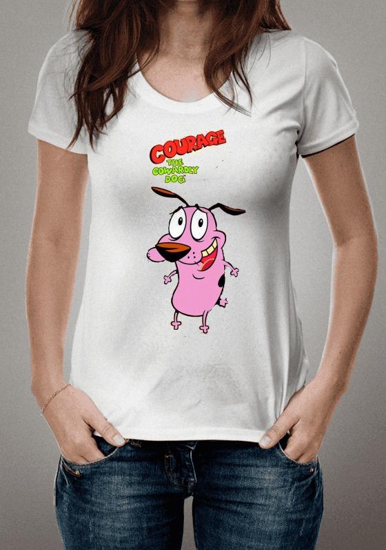 Nome do produto  Coragem, o cão covarde.