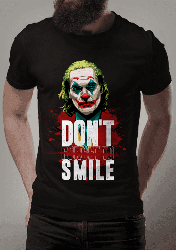 Nome do produto  Coringa (Joker) Don't Smile