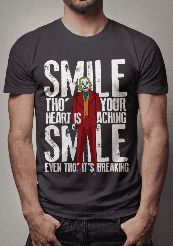Nome do produto  Coringa (Joker) Smile