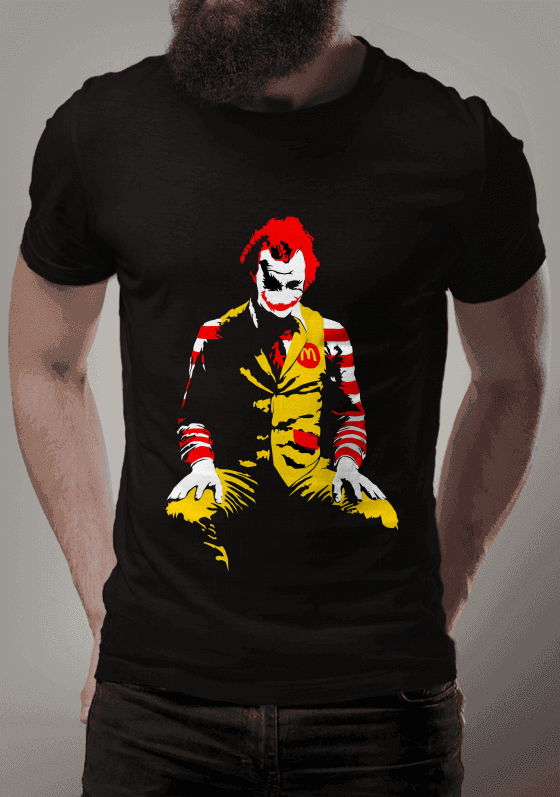 Nome do produto  coringa macdonalds