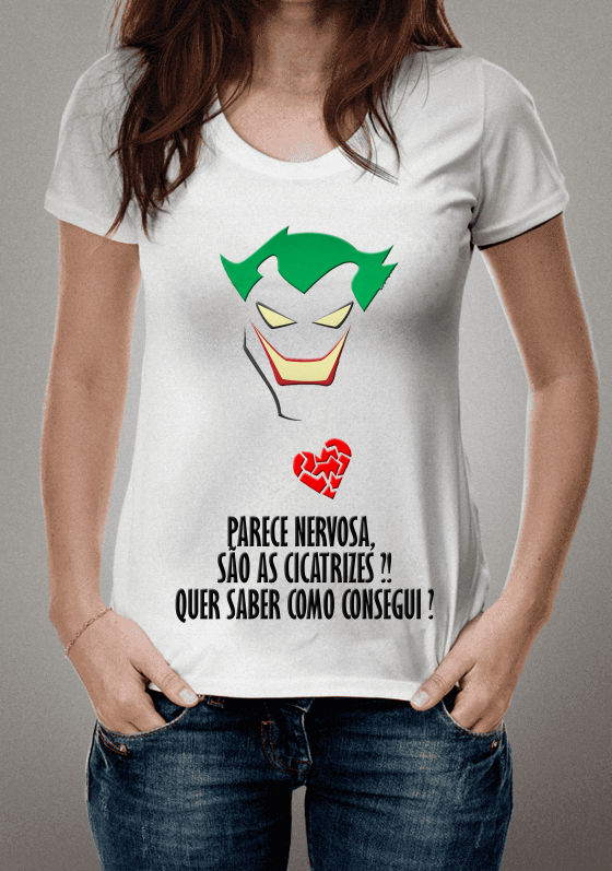 Coringa, Parece Nervosa São as Cicatrizes?! - FRASE
