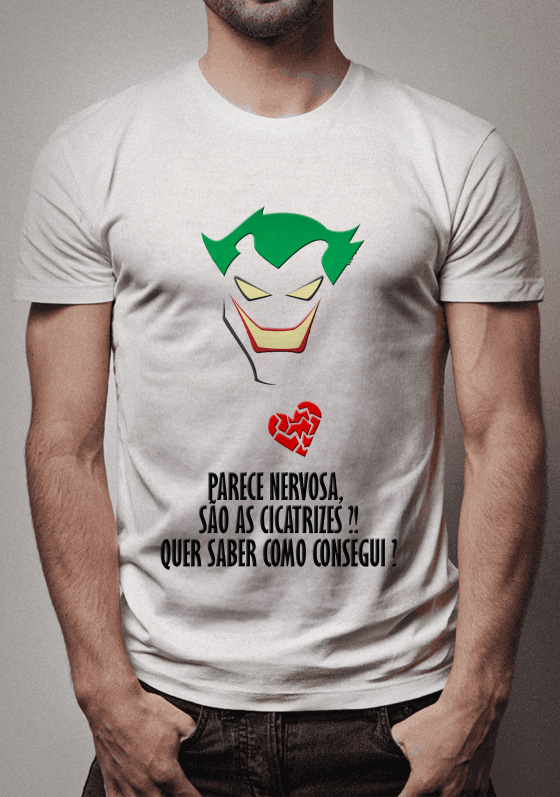 Coringa, Parece Nervosa São as Cicatrizes?! - FRASE