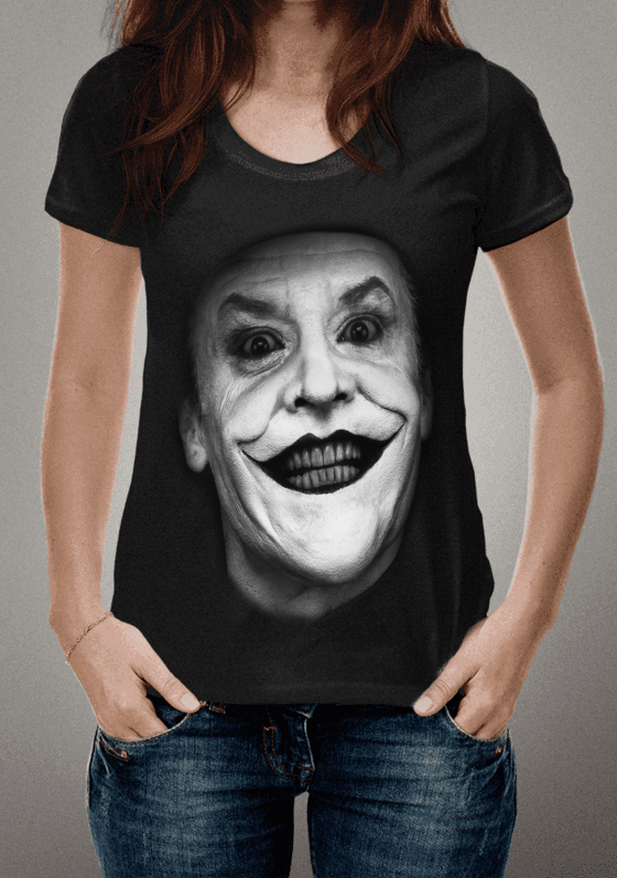 CORINGA PRETO E BRANCO