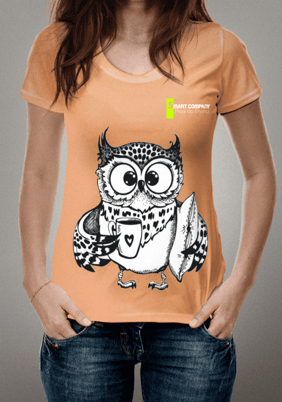 Nome do produto  Coruja indo dormir Praia do Ervino - Smart Company