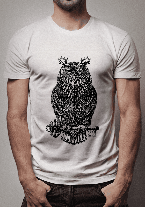 CORUJA TATOO 1 PRETA