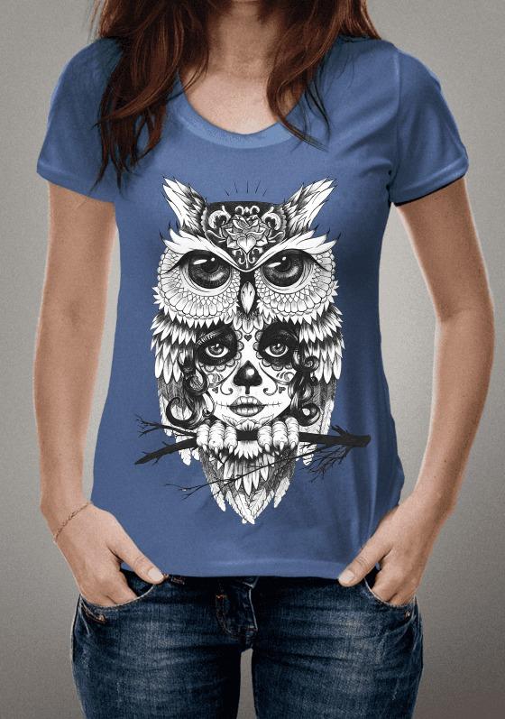 Nome do produto  coruja tattoo