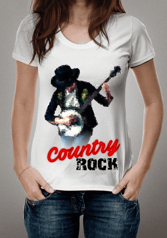 Nome do produto  Country Rock 01 Man