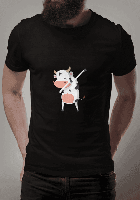 Nome do produto  Cow Doing Dabbing Movement