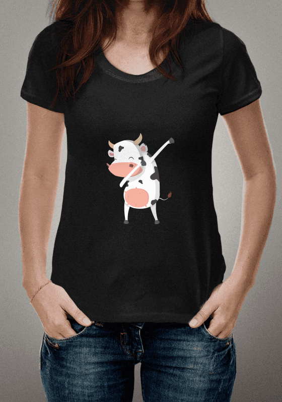 Nome do produto  Cow Doing Dabbing Movement
