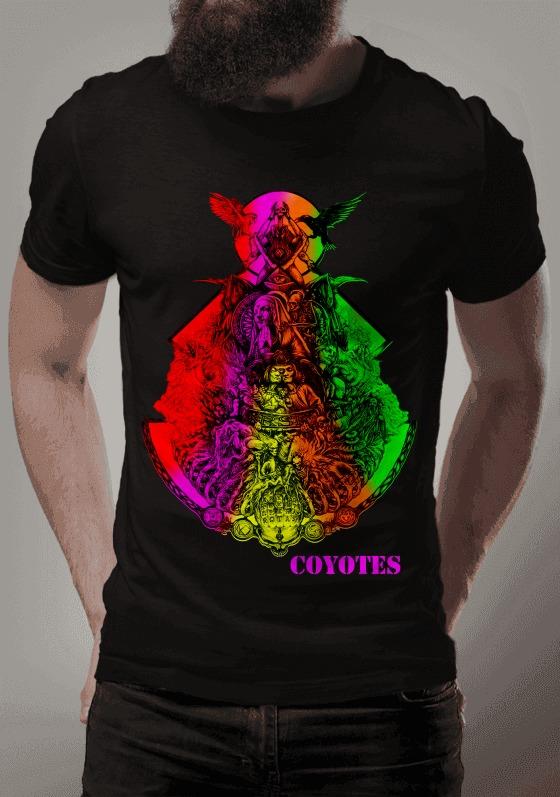coyotes colorido