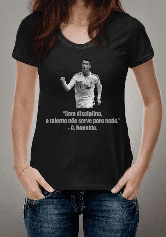 Nome do produto  Cristiano Ronaldo - Disciplina