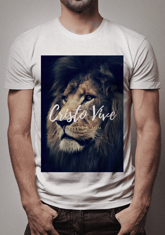 Cristo Vive é Vive Em Mim - Branca