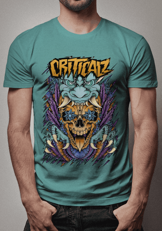 Nome do produto  Criticalz Skull Tribal