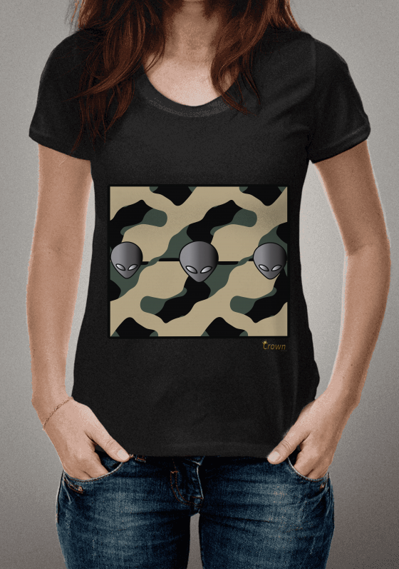 Nome do produto  Crown - camuflada 