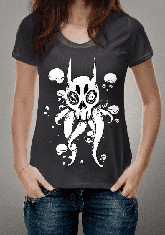 Nome do produto  cthulhu skull