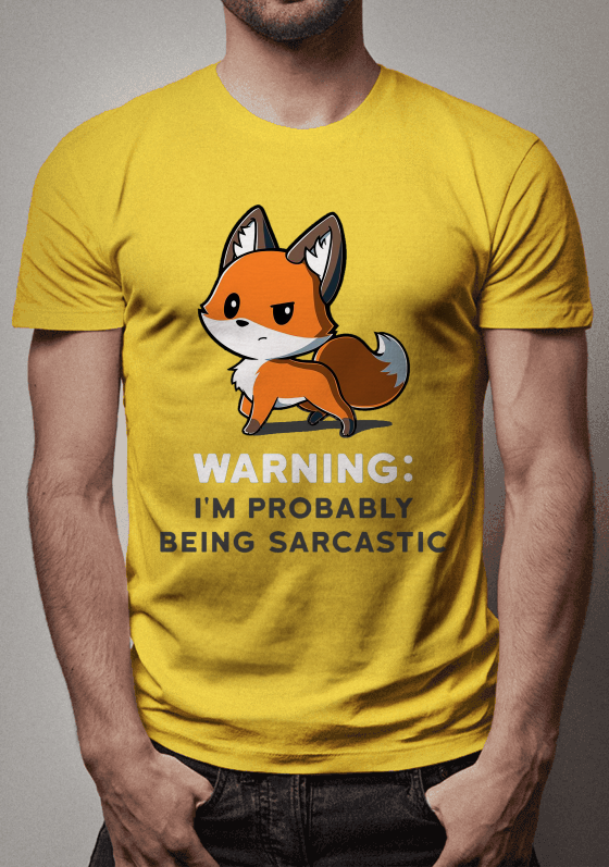 Nome do produto  cuidado sou sarcastico