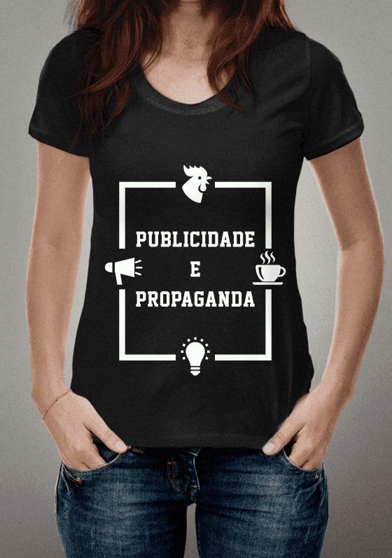 Nome do produto  Curso Publicidade e Propaganda - Camiseta