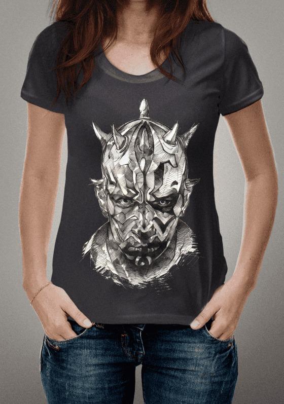 Nome do produto  DARTH MAUL - SKETCH