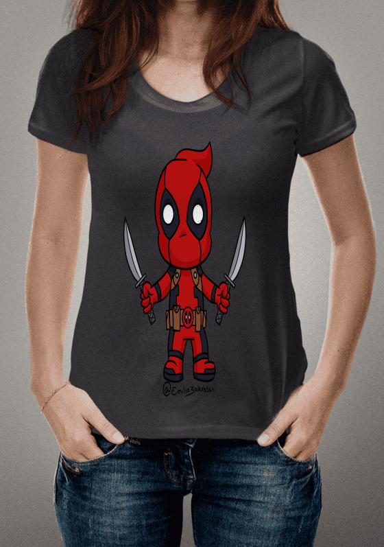 Dead pool cute 2