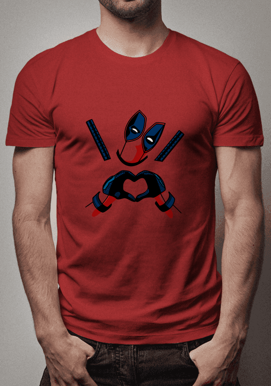 Deadpool coração apaixonado