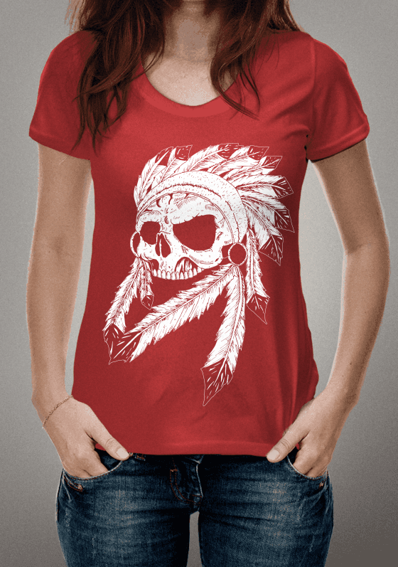 DEATH INDIAN WHITE STROKE