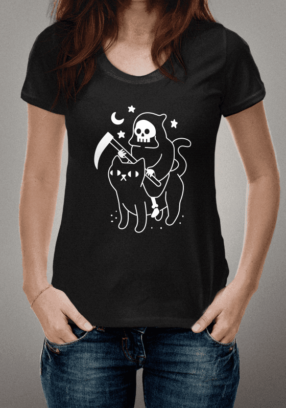 Nome do produto  Death Rides A Black Cat