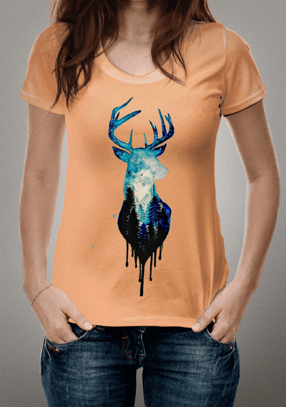 Nome do produto  DEER PAINTING 
