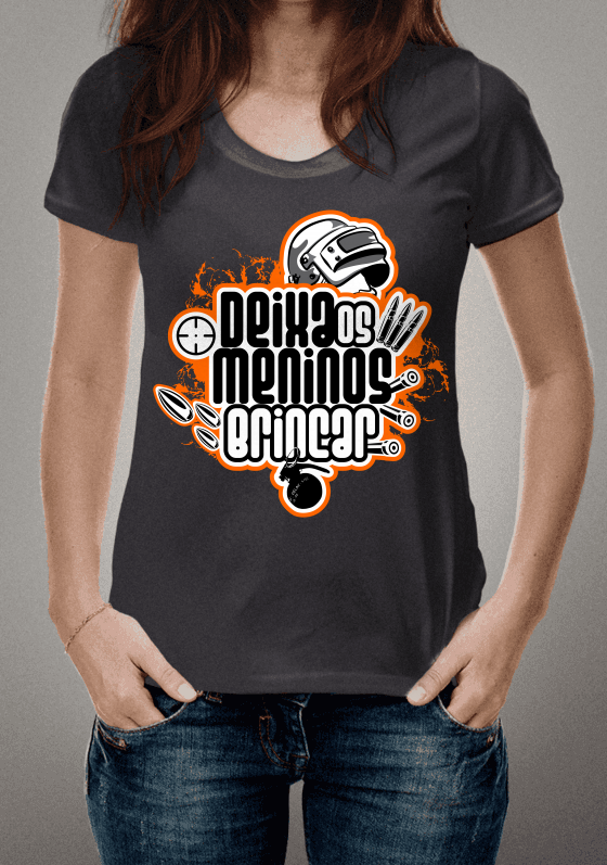 Nome do produto  Deixa os meninos brincar - Colorida