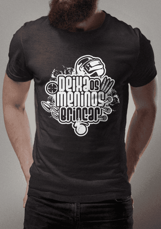 Nome do produto  Deixa os meninos brincar - Mono - Branco