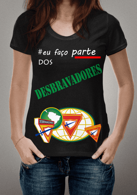 Nome do produto  desbravadores colorido