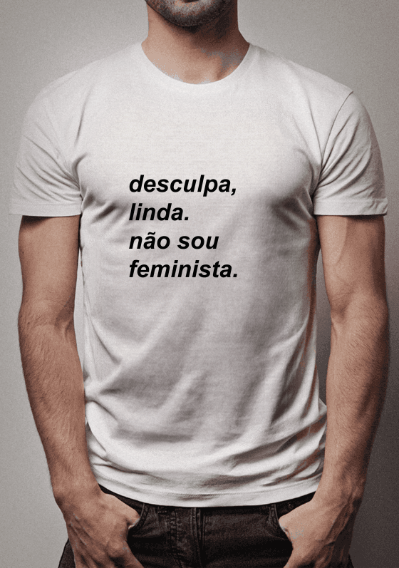 Nome do produto  Desculpa, linda.