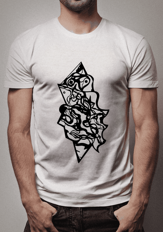 Nome do produto  desenho abstrato