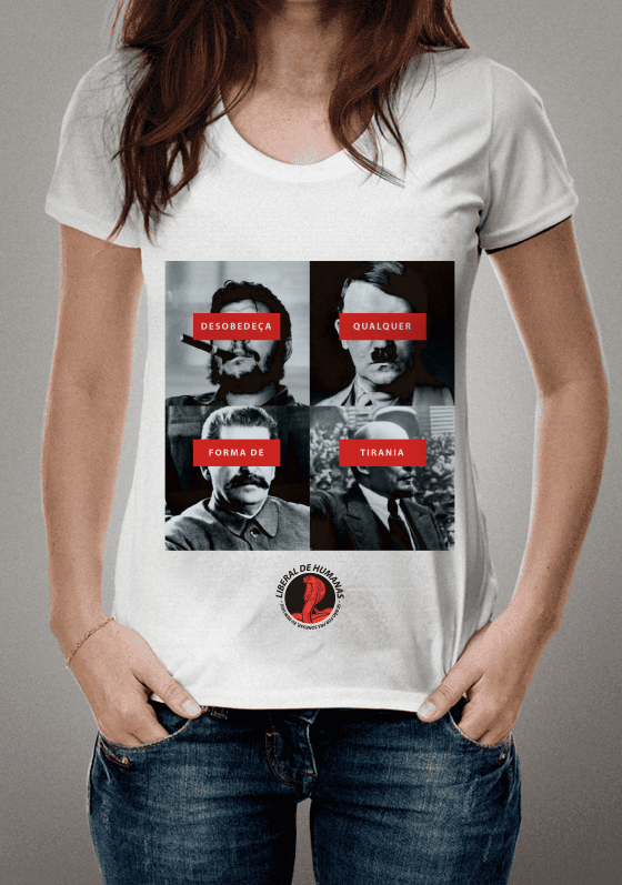 Nome do produto  Desobedeça a Tirania (Branca)