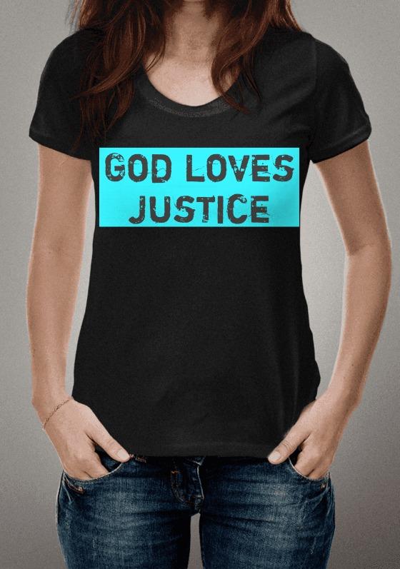 Nome do produto  Deus ama a justiça