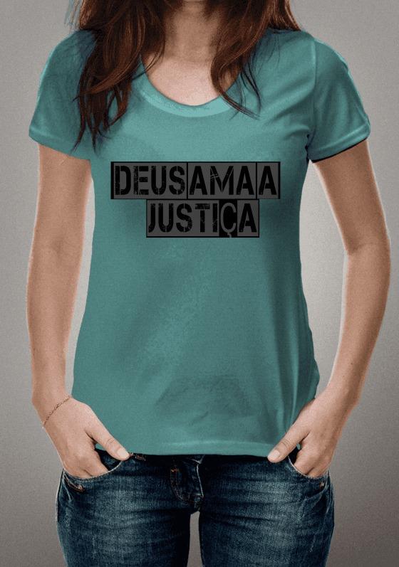 Nome do produto: Deus ama a Justiça