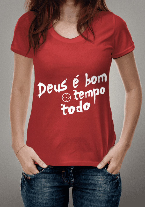 Nome do produto  Deus é Bom o Tempo Todo