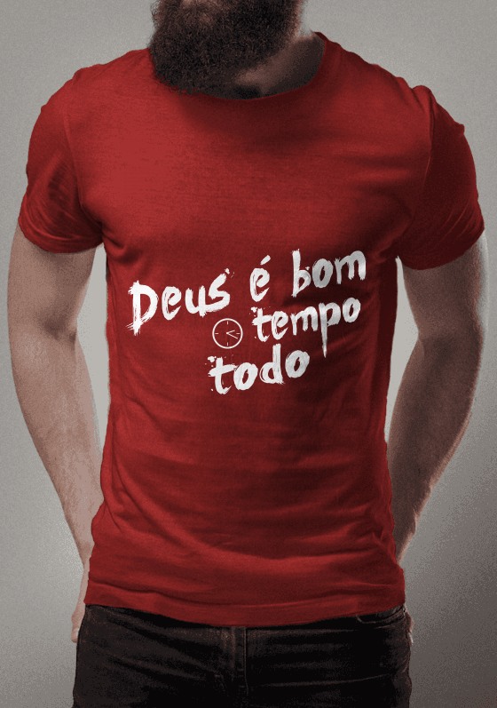 Nome do produto  Deus é Bom o Tempo Todo
