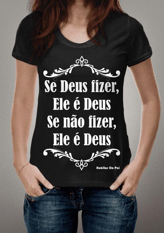 Deus é Deus - Letra Branca